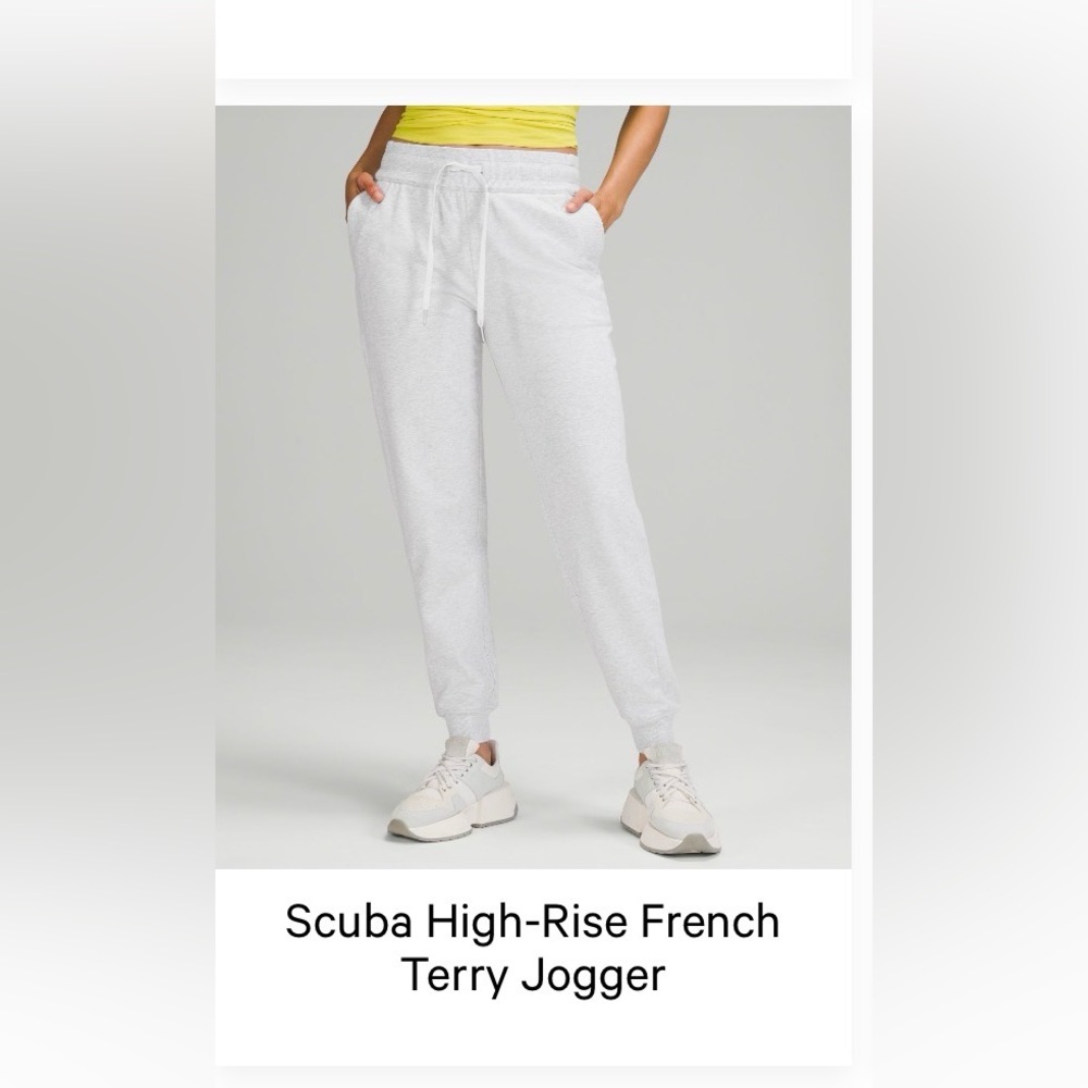 Lululemon Scuba High Rise Jogger size 6